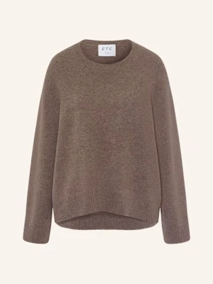 Ftc Cashmere Sweter Z Kaszmiru braun