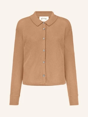 Ftc Cashmere Sweter Z Kaszmiru braun