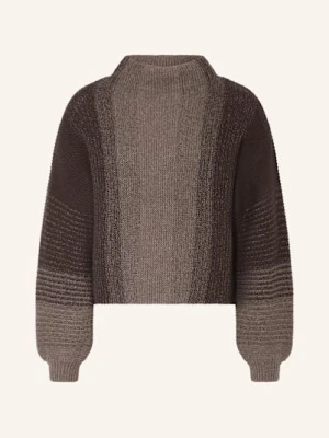 Ftc Cashmere Sweter Z Kaszmiru grau