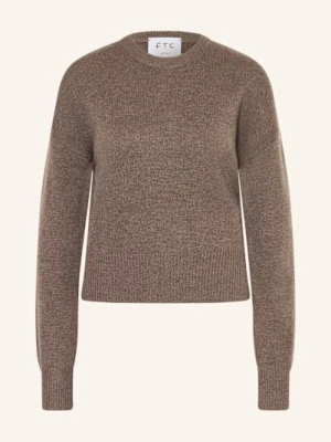 Ftc Cashmere Sweter Z Kaszmiru grau
