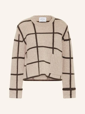 Ftc Cashmere Sweter Z Kaszmiru grau