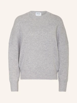 Ftc Cashmere Sweter Z Kaszmiru grau