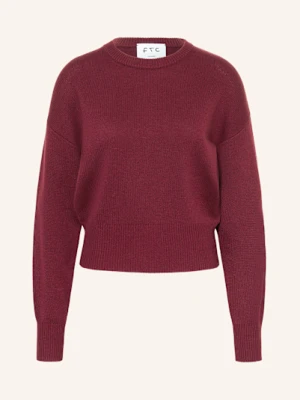 Ftc Cashmere Sweter Z Kaszmiru rot