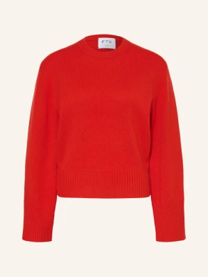 Ftc Cashmere Sweter Z Kaszmiru rot CZERWONY
