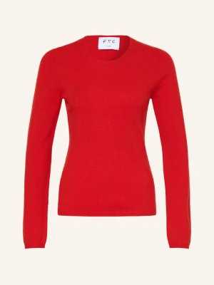 Ftc Cashmere Sweter Z Kaszmiru rot CZERWONY