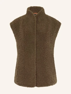 Fuchs Schmitt Kamizelka Z Pluszowego Materiału braun
