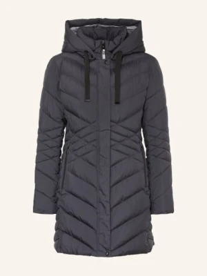 Fuchs Schmitt Płaszcz Pikowany Z Odpinanym Kapturem blau