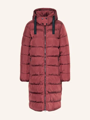 Fuchs Schmitt Płaszcz Pikowany Z Odpinanym Kapturem rot