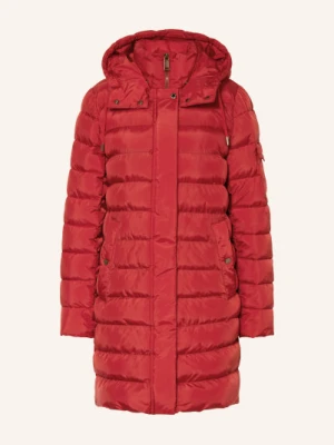 Fuchs Schmitt Płaszcz Pikowany Z Odpinanym Kapturem rot
