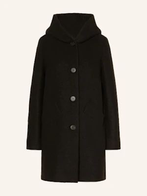 Fuchs Schmitt Płaszcz Wełniany schwarz