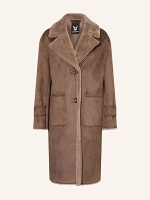 Fuchs Schmitt Płaszcz Ze Sztucznego Futra braun