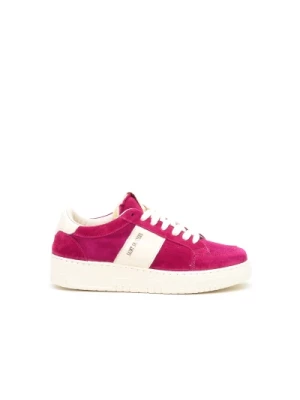 Fuchsia Suede Touring Sneakers Saint Sneakers