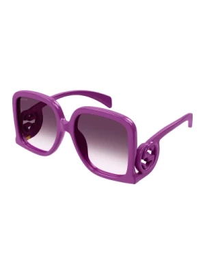 Fuchsia/Violet Shaded Sunglasses Gucci