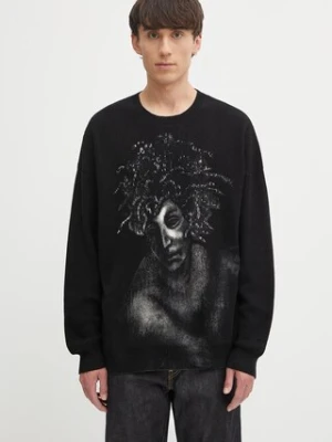 Fucking Awesome sweter bawełniany Medusa męski kolor czarny PN20014