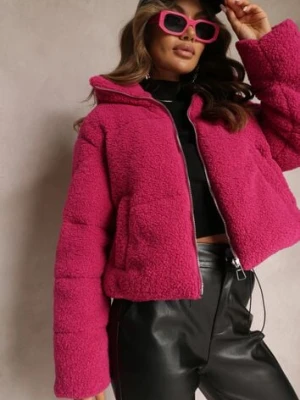 Fuksjowa Kurtka Futerko Teddy Voicha jusdepom