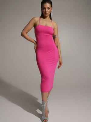 Fuksjowa Sukienka Sadoul by swan