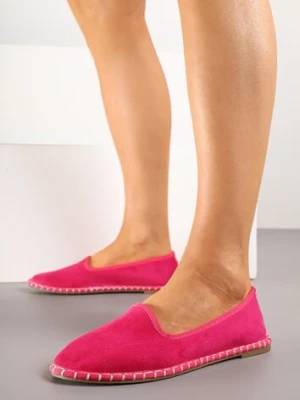 Fuksjowe Espadryle Balerinki z Przeszyciami Firalissea