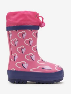 Fuksjowe Kalosze do Łydki ze Ściągaczem Nantia