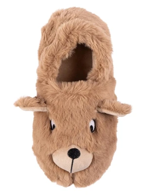 Fun Socks Kapcie w kolorze jasnobrązowym rozmiar: 29/30