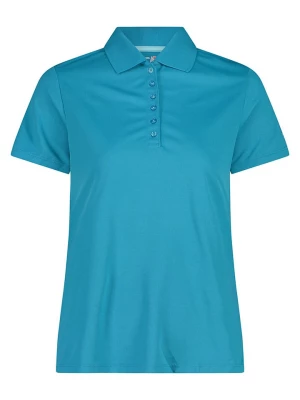 CMP Koszulka funkcyjna polo w kolorze błękitnym rozmiar: 34