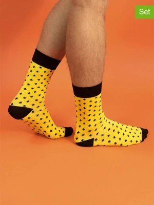 Funky Steps Skarpety (6 par) ze wzorem rozmiar: 40-46