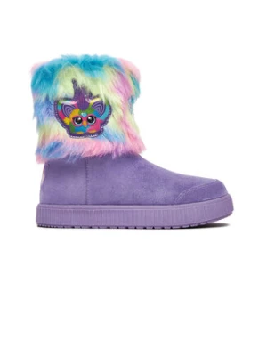 FURBY Kozaki CEO-BIC-AW25-133FUR Fioletowy