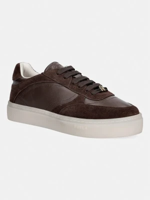 Furla Allegra Lace-Up brązowy