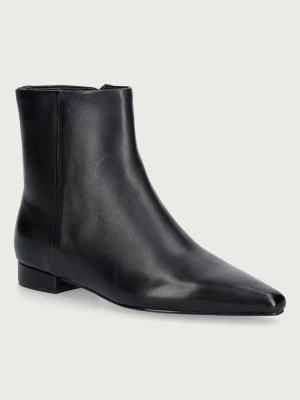 Furla botki damskie skórzane Dora czarny