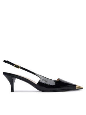 Furla Czółenka Metal Slingback YM29FML X70000 CN O6000 Czarny