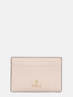 Furla etui na karty skórzane kolor różowy WP00305.ARE000.0496S