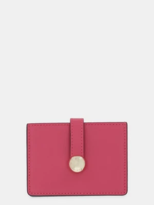 Furla etui na karty skórzane kolor różowy WP00549 AX0733 4515S