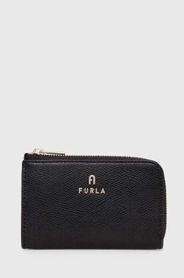 Furla etui na klucze skórzane Camelia kolor czarny