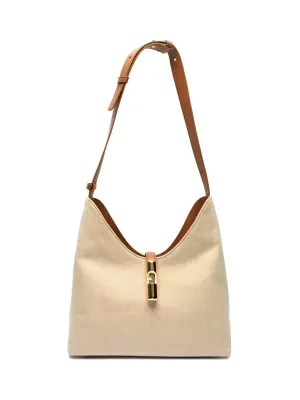 Furla Hobo FURLA GOCCIA | z dodatkiem skóry