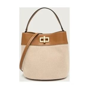 Furla Kuferek FURLA AMELIA | z dodatkiem skóry