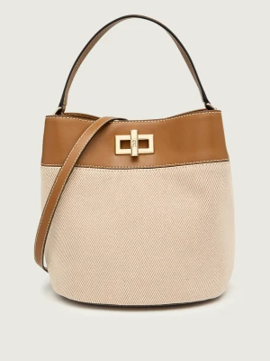 Furla Kuferek FURLA AMELIA | z dodatkiem skóry
