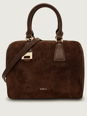 Furla Kuferek Furla Olivia | zamsz brązowy