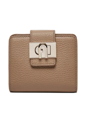 Furla Mały Portfel Damski 1927 M Compact Wallet Bifold Soft WP00424-HSF000-1257S-1007 Szary