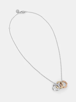 Furla naszyjnik z zawieszką damski metalowy