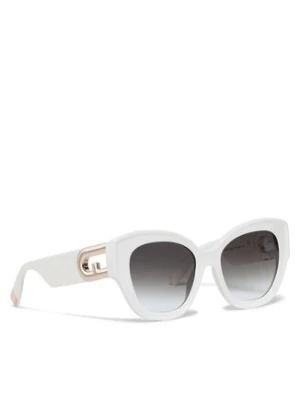 Furla Okulary przeciwsłoneczne Sunglasses SFU596 WD00044-A.0116-01B00-4-401-20-CN-D Biały