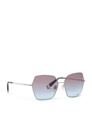Furla Okulary przeciwsłoneczne Sunglasses SFU599 WD00047-MT0000-1246S-4-401-20-CN-D Niebieski