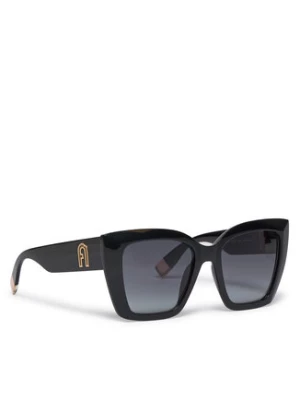 Furla Okulary przeciwsłoneczne Sunglasses Sfu710 WD00089-BX2836-O6000-4401 Czarny