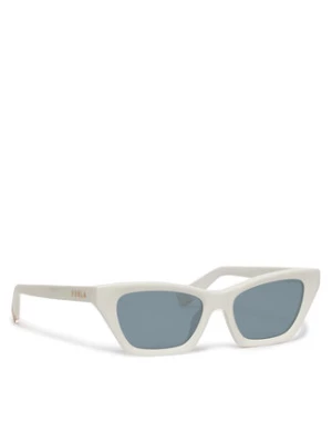 Furla Okulary przeciwsłoneczne Sunglasses Sfu777 WD00098-A.0116-1704S-4401 Écru