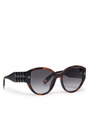 Furla Okulary przeciwsłoneczne Sunglasses Sfu784 WD00112-A.0116-HAO00-4401 Brązowy