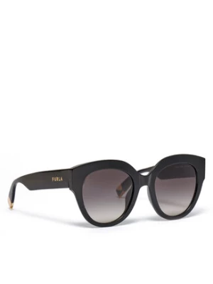 Furla Okulary przeciwsłoneczne Sunglasses WD00117-A.0116-O6000-4-401-20-BD-D Czarny