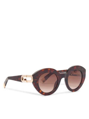 Furla Okulary przeciwsłoneczne WD00157 A.0116 Brązowy
