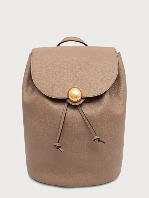 Furla plecak damski skórzany Moonlight M brązowy