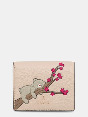 Furla portfel damski skórzany Camelia
