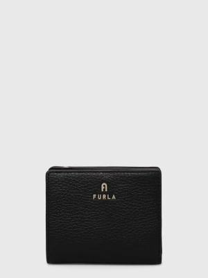Furla portfel skórzany czarny
