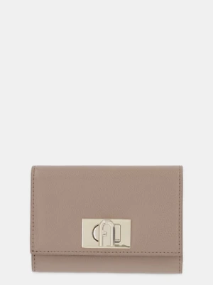 Furla portfel skórzany damski kolor beżowy WP00225 ARE000 1257S