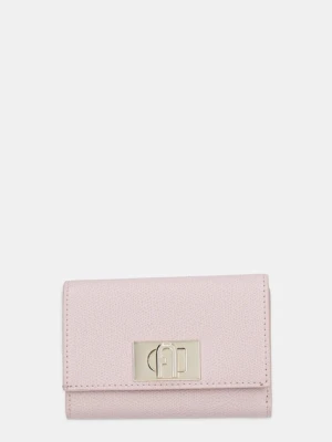 Furla portfel skórzany damski kolor beżowy WP00225.ARE000.2814S